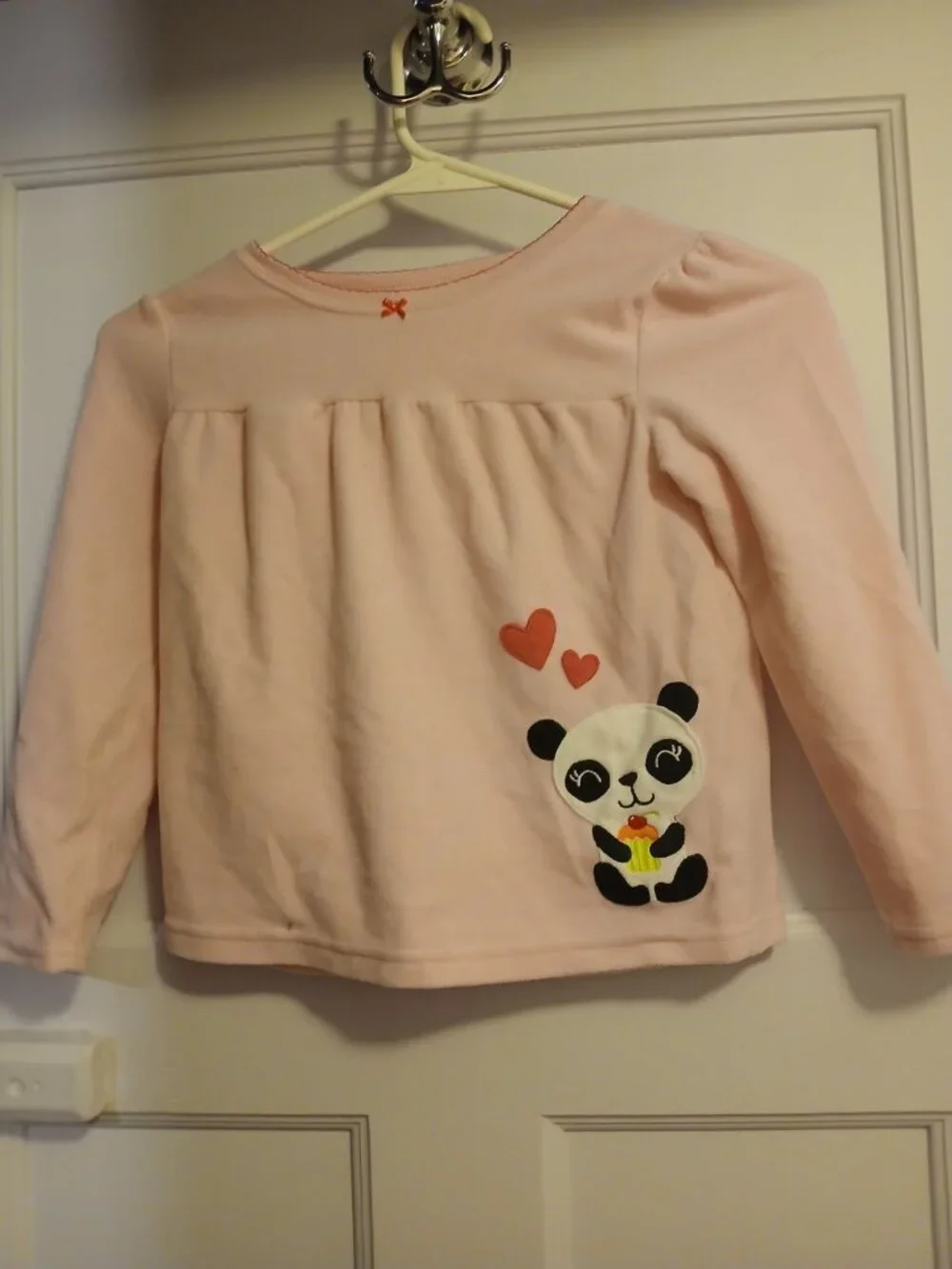 Carters Girls Pink Panda Girls 5 Shirt
